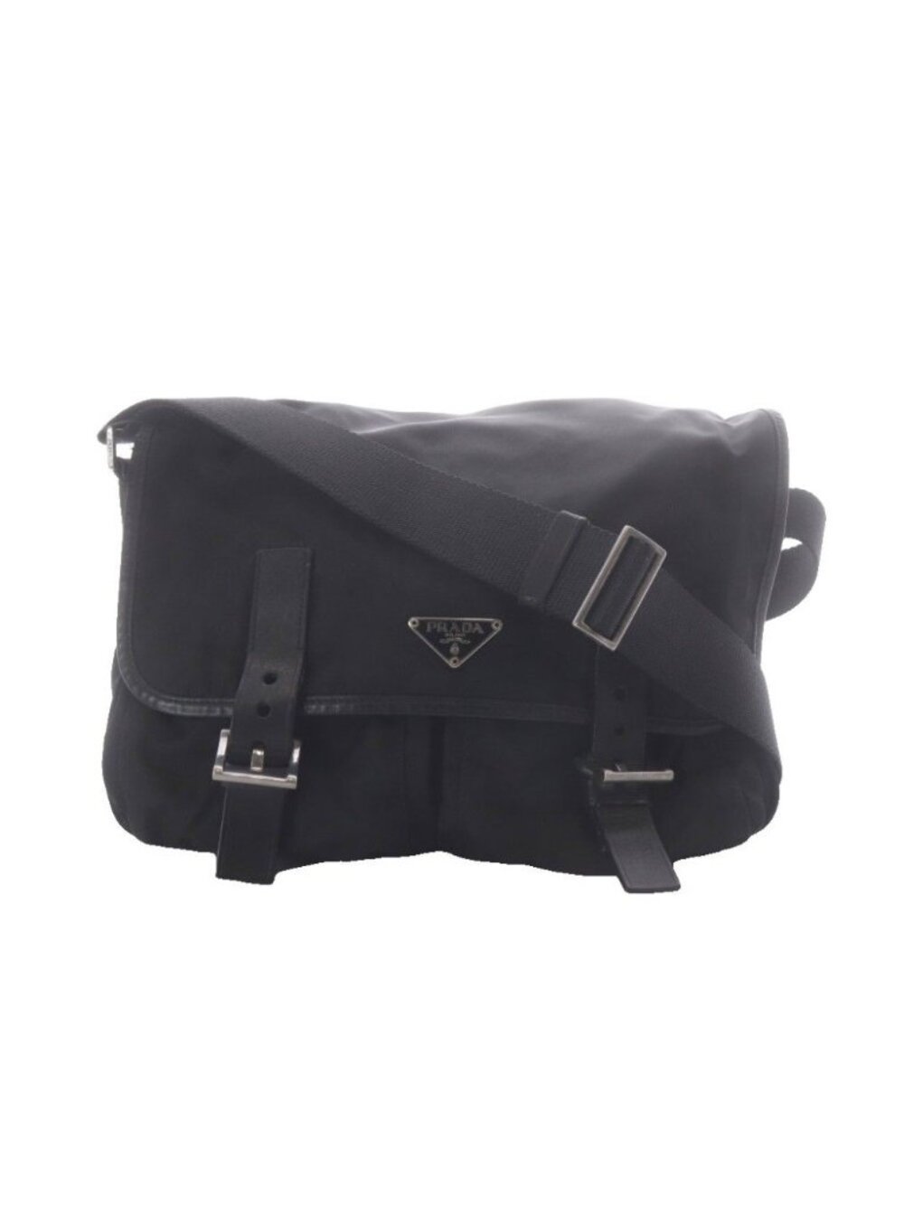Prada Shoulder Bag Nylon Black